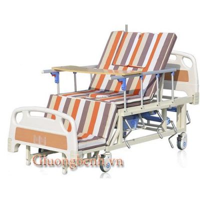 Giường bệnh nhân 4 tay quay NIKITA DCN04( NKT-A04)