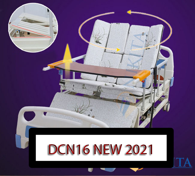 Giường bệnh tự động đa chức năng NKT-DCN16 New 2024