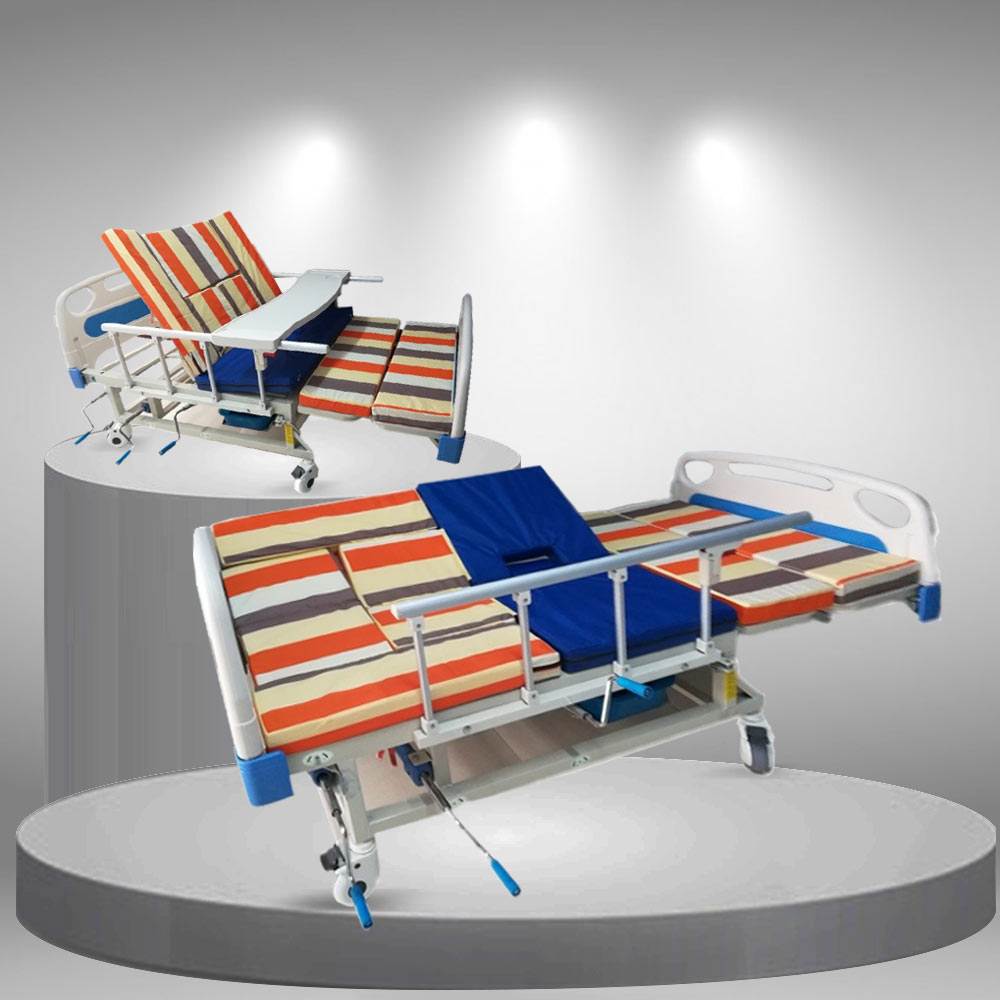 Giường bệnh nhân có tay quay cho bệnh nhân bị Phổi