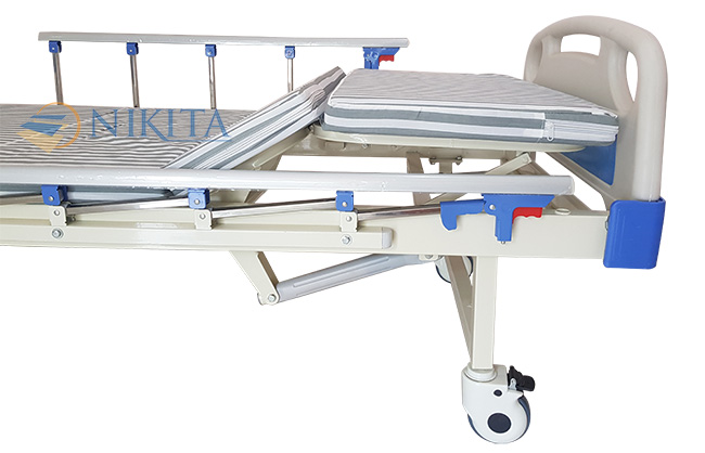 giường y tế 2 tay quay giá tốt