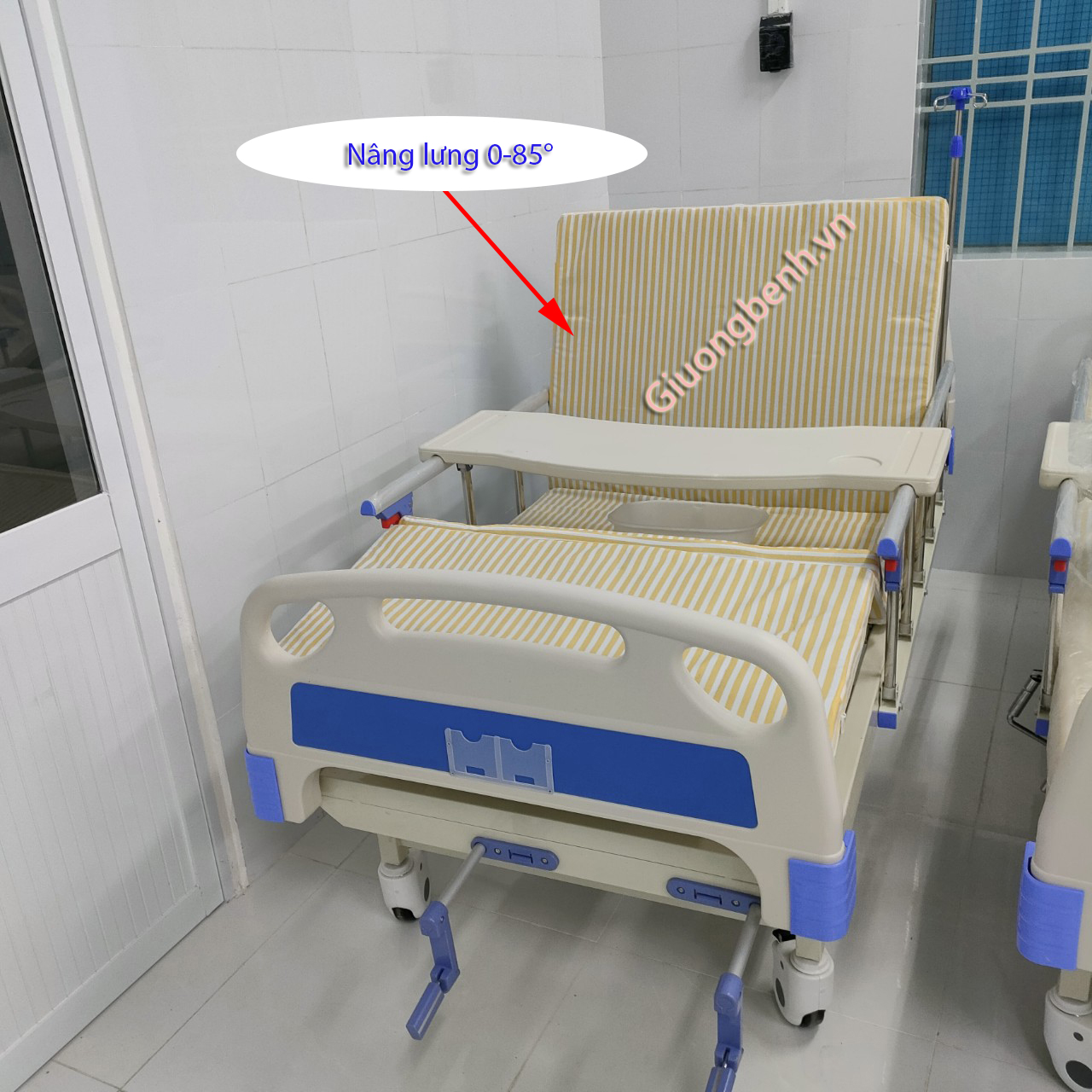 giường y tế 3 tay quay giá tốt