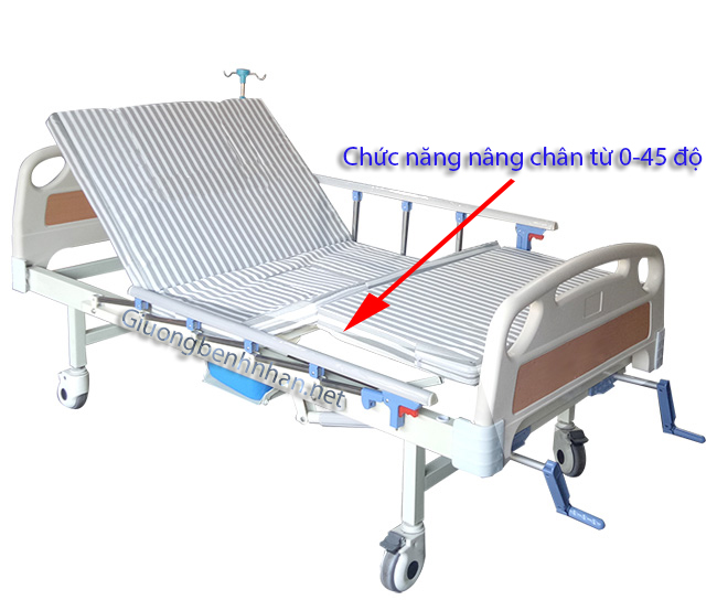 Giường bệnh 3 tay quay