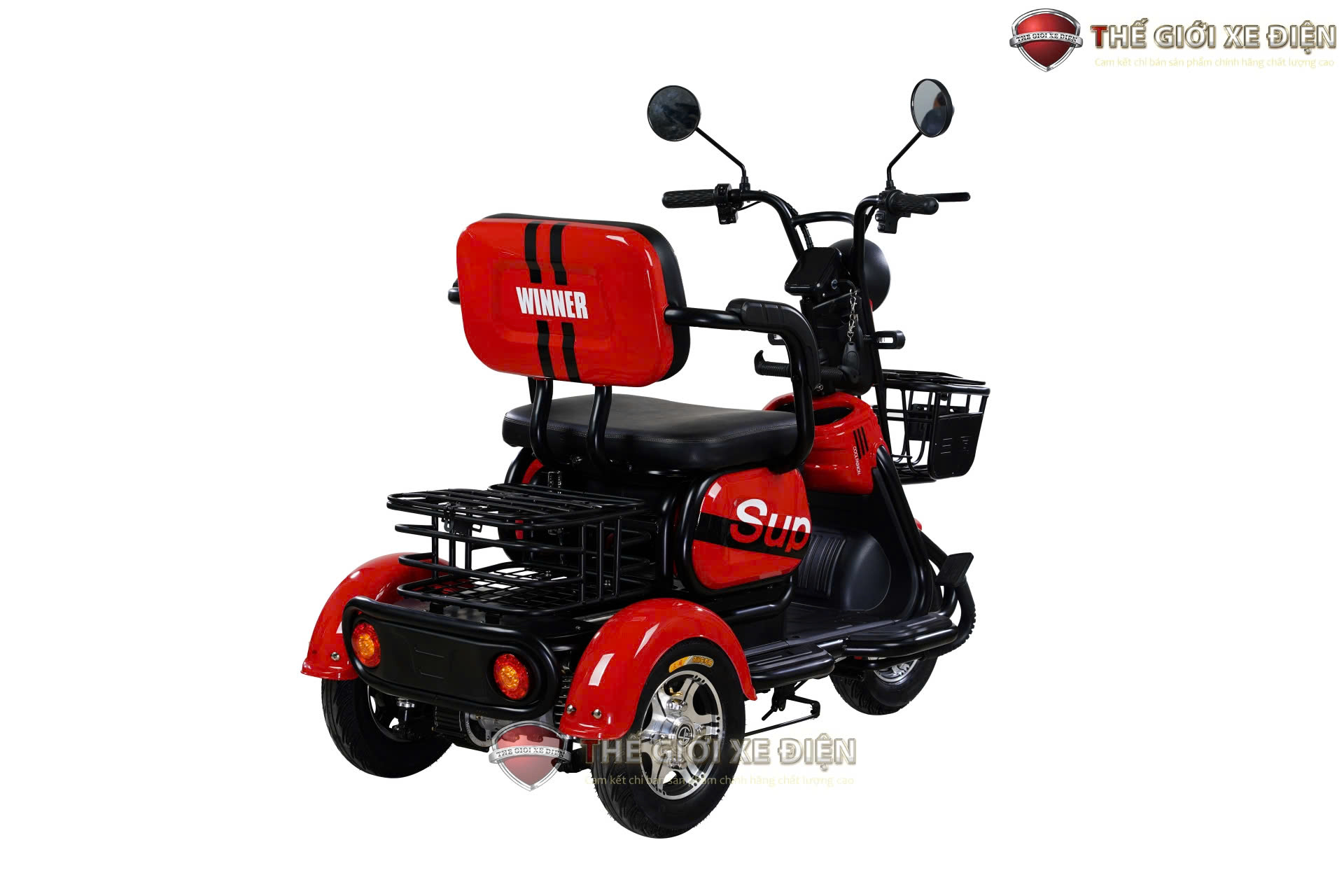 Xe ba bánh chính hãng