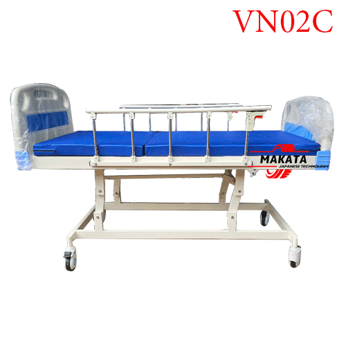 Giường 2 tay quay nâng hạ chiều cao giường MAKATA VN02C