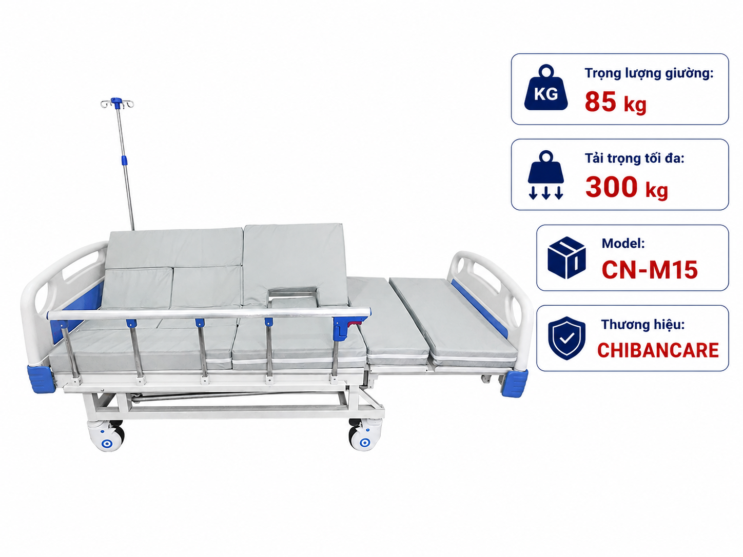 nệm xơ dừa Chibancare CN-M15.